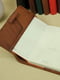 Шкіряна обкладинка для блокноту А5 коричневого кольору | 6800805 | фото 2