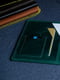 Обложка с органайзером для ежедневника формата А5 "Модель №15" зеленого цвета | 6800898 | фото 2