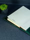 Обкладинка з органайзером для щоденника формату А5 "Модель №15" зеленого кольору | 6800898 | фото 3