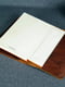 Обкладинка з пеналом для щоденника формату А5 "Модель №16" коричневого кольору | 6800930 | фото 5