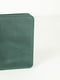 Шкіряна обкладинка для документів зелена | 6800970 | фото 3