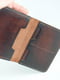 Шкіряна обкладинка для документів кольору вишня | 6800979 | фото 2