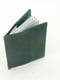Шкіряна обкладинка для документів зелена | 6801003 | фото 2