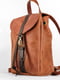 Шкіряний коричневий рюкзак "Київ" | 6797057 | фото 3
