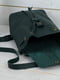 Шкіряний зелений рюкзак "Прага" | 6797088 | фото 6
