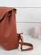 Кожаный коричневый рюкзак “Прага” | 6797089 | фото 4