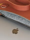 Шкіряний чохол для MacBook Дизайн коньячного кольору | 6797217 | фото 2