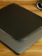 Шкіряний чохол шоколадного кольору для MacBook на блискавці з повстю | 6797278 | фото 4