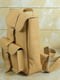 Шкіряний рюкзак "Джун" бежевий | 6797337 | фото 4