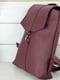 Рюкзак з натуральної шкіри "Монако" кольору бордо | 6797456 | фото 3