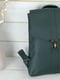 Рюкзак з натуральної шкіри "Монако" зелений | 6797457 | фото 2