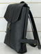 Рюкзак з натуральної шкіри "Монако" чорний | 6797462 | фото 3