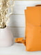 Рюкзак з натуральної шкіри "Монако" бурштинового кольору | 6797463 | фото 2