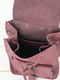 Рюкзак з натуральної шкіри "Флоренція" кольору бордо | 6797505 | фото 6