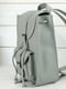 Рюкзак з натуральної шкіри "Флоренція" сірий | 6797507 | фото 4
