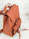 Рюкзак з натуральної шкіри "Флоренція" кон’ячного кольору | 6797511 | фото 4