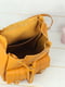 Рюкзак з натуральної шкіри "Джейн" бурштинового кольору | 6797539 | фото 6