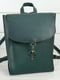 Рюкзак з натуральної шкіри "Венеція" зелений | 6797586 | фото 2