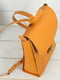 Рюкзак з натуральної шкіри "Венеція" бурштинового кольору | 6797595 | фото 3
