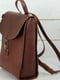 Рюкзак з натуральної шкіри "Венеція" коричневий | 6797658 | фото 3