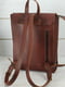 Рюкзак з натуральної шкіри "Венеція" коричневий | 6797658 | фото 5