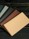 Шкіряний гаманець-клатч коричневого кольору | 6797839 | фото 5