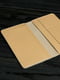 Шкіряний гаманець-клатч бежевого кольору | 6797844 | фото 3