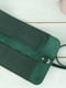 Кожаный пенал "Скрутка на 8 карманов” зеленый | 6797863 | фото 2