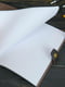 Коричневий блокнот у шкіряній обкладинці з тисненням формату А5 | 6797999 | фото 3
