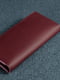 Бордовий шкіряний гаманець Berty (18 см) | 6798118 | фото 5