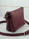 Шкіряна сумка "Літо" бордового кольору | 6798315 | фото 3
