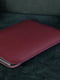 Кожаный бордовый чехол для MacBook | 6798371 | фото 6