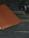 Шкіряний коричневий чохол для MacBook | 6798377 | фото 2