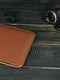 Кожаный коричневый чехол для MacBook | 6798377 | фото 4