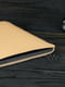 Кожаный бежевый чехол для MacBook | 6798380 | фото 2
