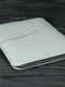 Шкіряний сірий чохол для MacBook | 6798388 | фото 2
