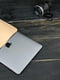 Кожаный бежевый чехол для MacBook | 6798392 | фото 2