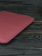 Кожаный бордовый чехол для MacBook | 6798397 | фото 3