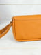 Шкіряна сумка "Лілу" бурштинового кольору | 6798416 | фото 5