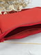 Шкіряна сумка "Джулс" червоного кольору | 6798469 | фото 6