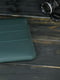Шкіряний зелений чохол для MacBook | 6798602 | фото 3