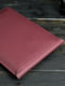 Кожаный бордовый чехол для MacBook | 6798613 | фото 4