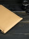 Кожаный бежевый чехол для MacBook | 6798614 | фото 4