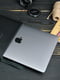 Шкіряний чорний чохол для MacBook | 6798615 | фото 3