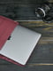 Шкіряний бордовий чохол для MacBook | 6798622 | фото 2