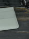 Шкіряний сірий чохол для MacBook | 6798628 | фото 3
