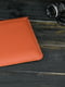 Шкіряний коричневий чохол для MacBook | 6798629 | фото 4