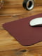 Бордовий шкіряний килимок для мишки | 6798714 | фото 3