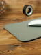 Сірий шкіряний килимок для мишки | 6798721 | фото 3