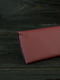 Шкіряний гаманець "Флай" бордового кольору | 6798901 | фото 4